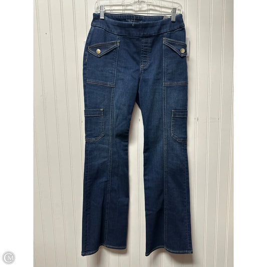 Jeans Boot Cut By Chicos In Blue Denim, Size: 4