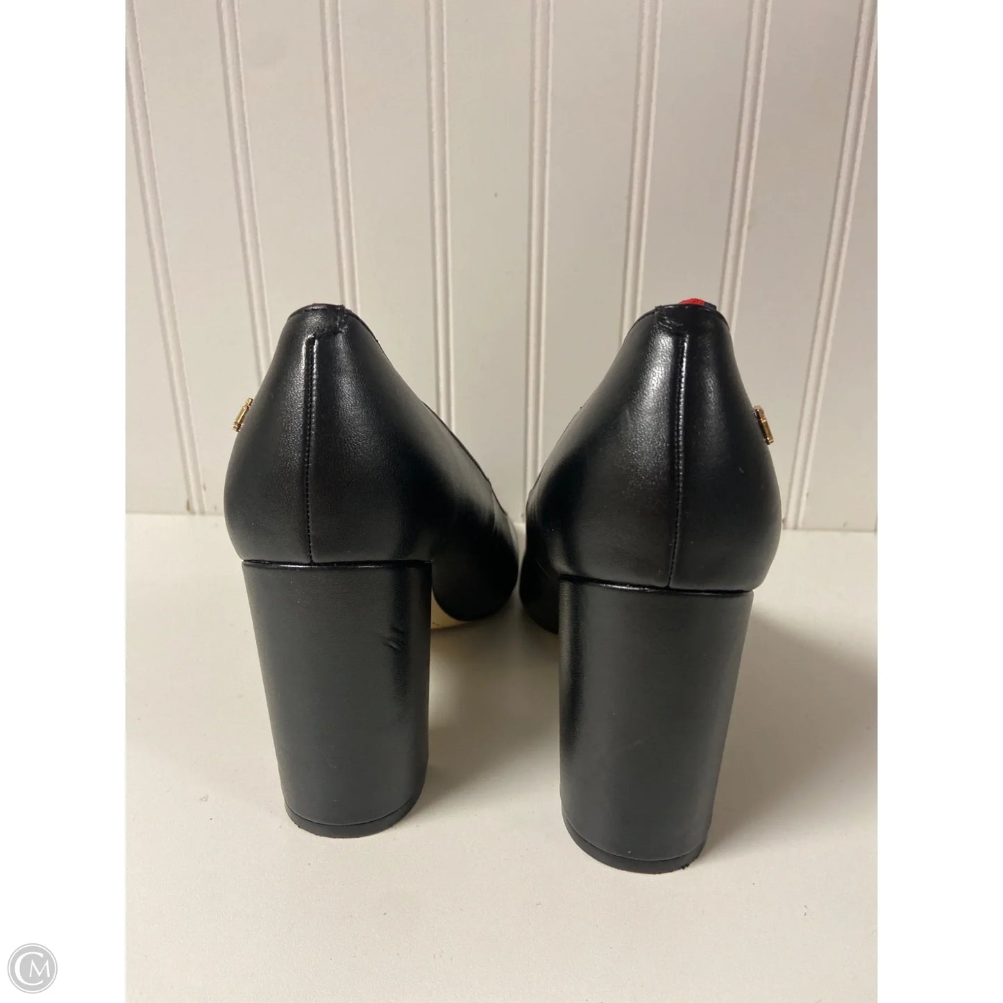 Shoes Heels Block By Tommy Hilfiger In Black, Size: 8.5