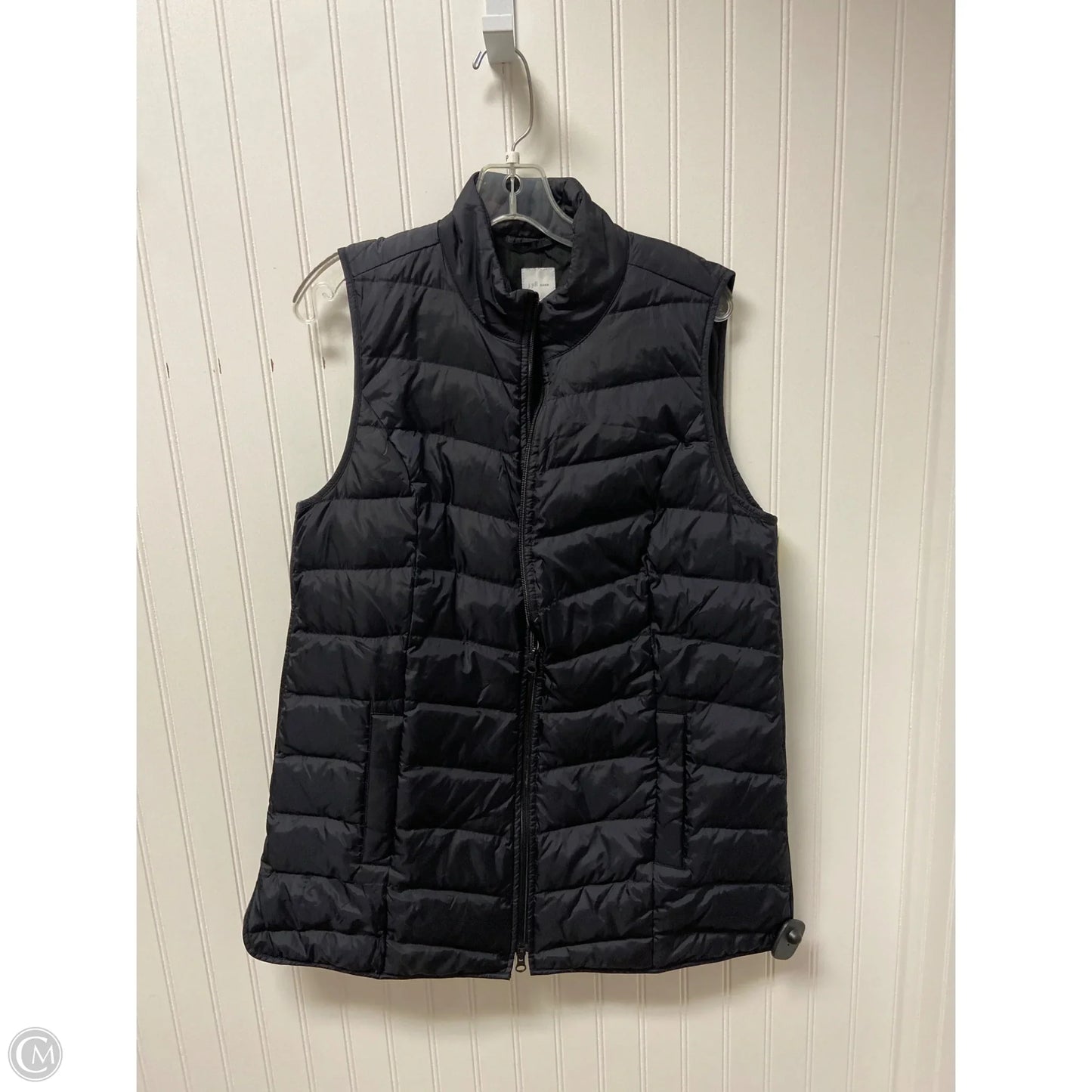 Vest Puffer & Quilted By J. Jill In Blue, Size: M