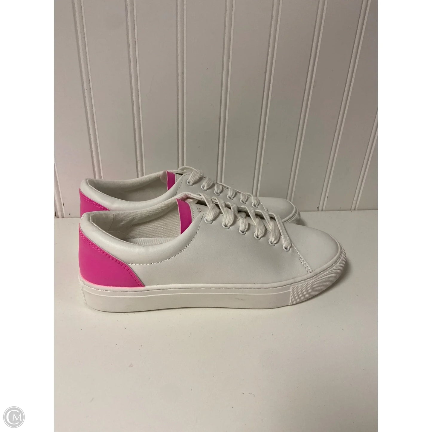 Shoes Sneakers By J. Crew In Pink & White, Size: 7