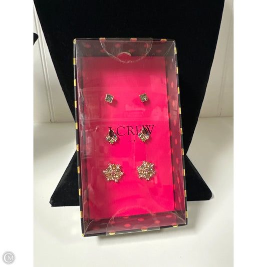 Earrings Stud By J. Crew, Size: 03 Piece Set