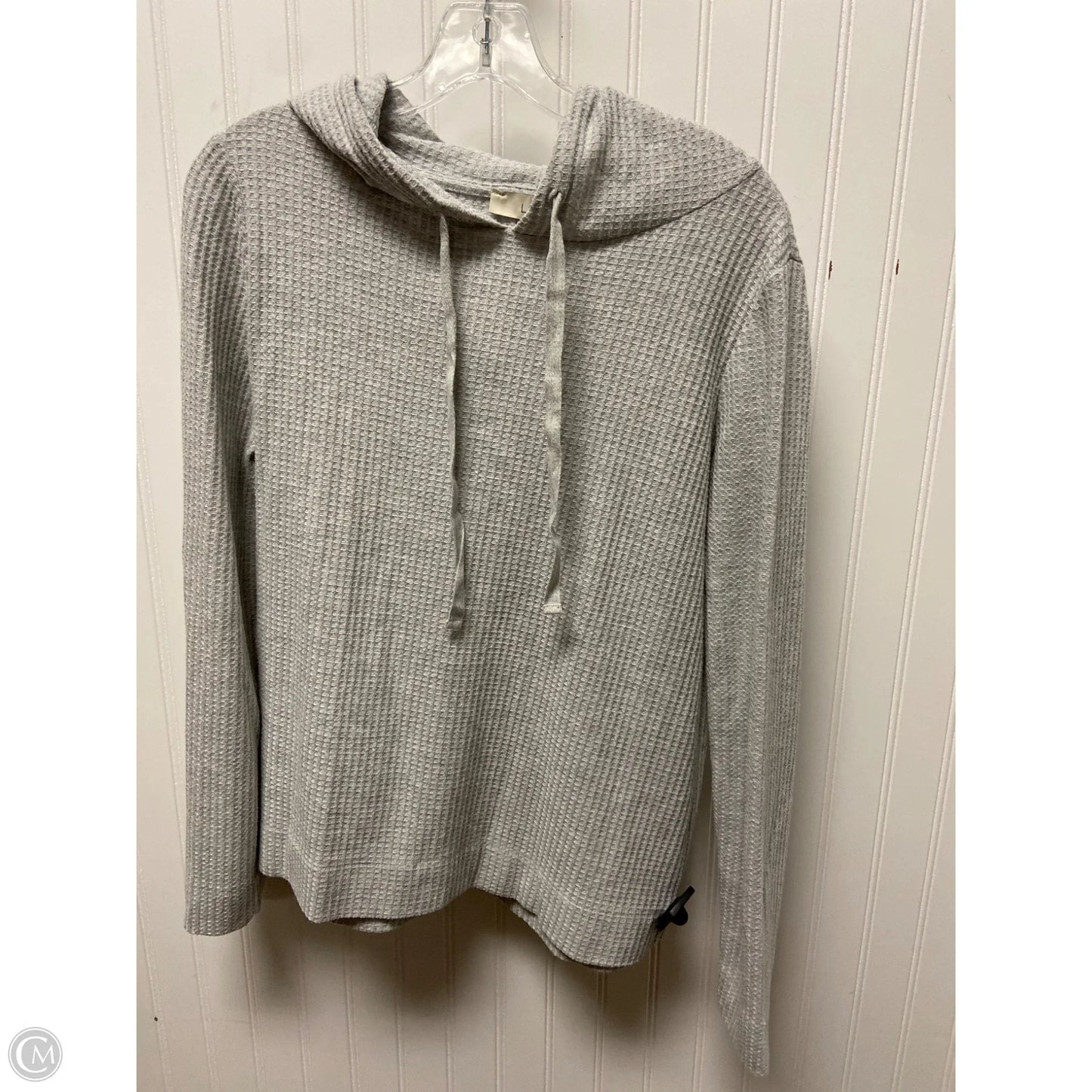 Sweater By Loft In Grey, Size: M