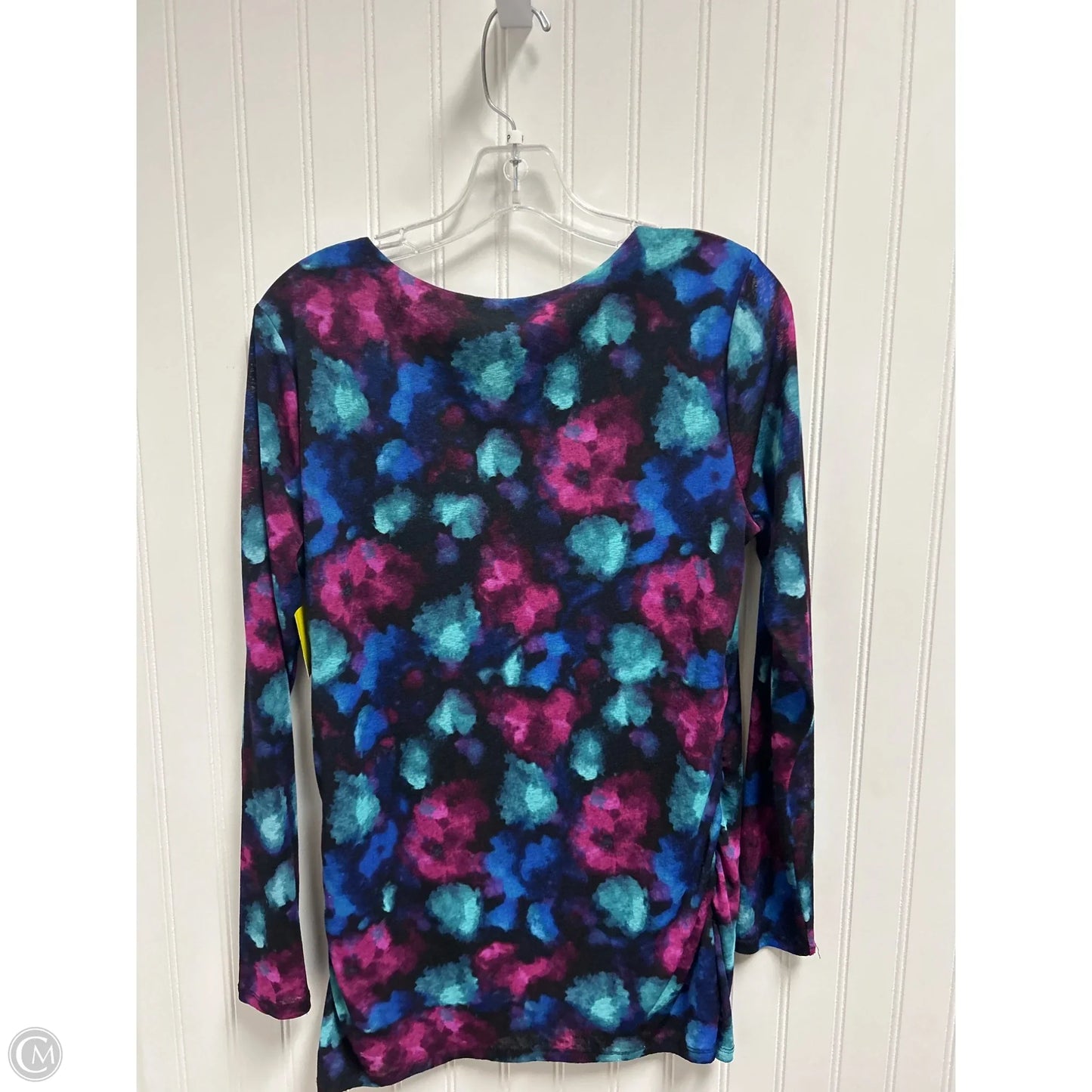 Top Long Sleeve By Coldwater Creek In Multi-colored, Size: M