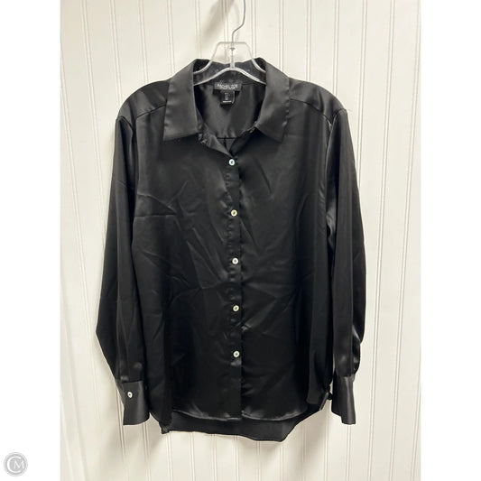 Top Long Sleeve By Rachel Zoe In Black, Size: L