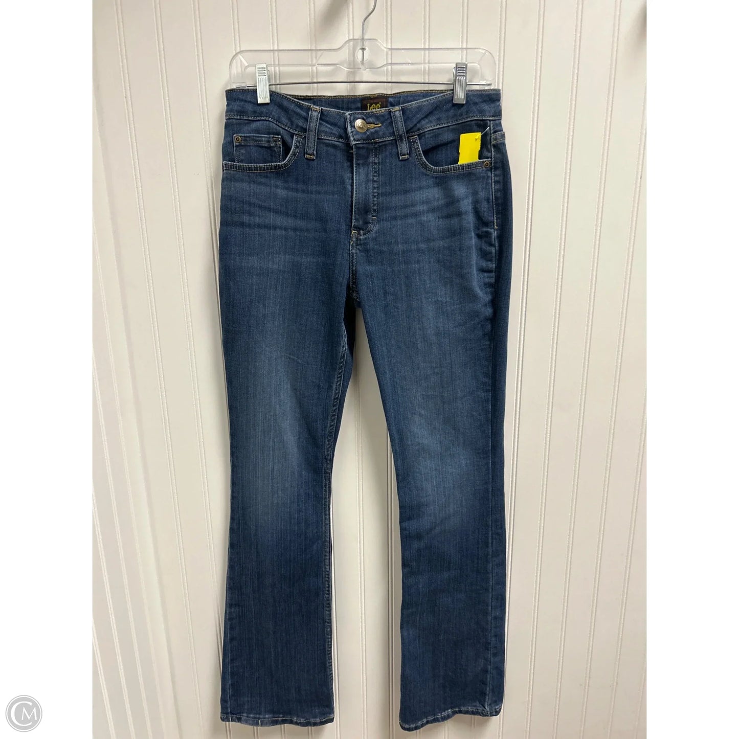 Jeans Boot Cut By Lee In Blue Denim, Size: 6