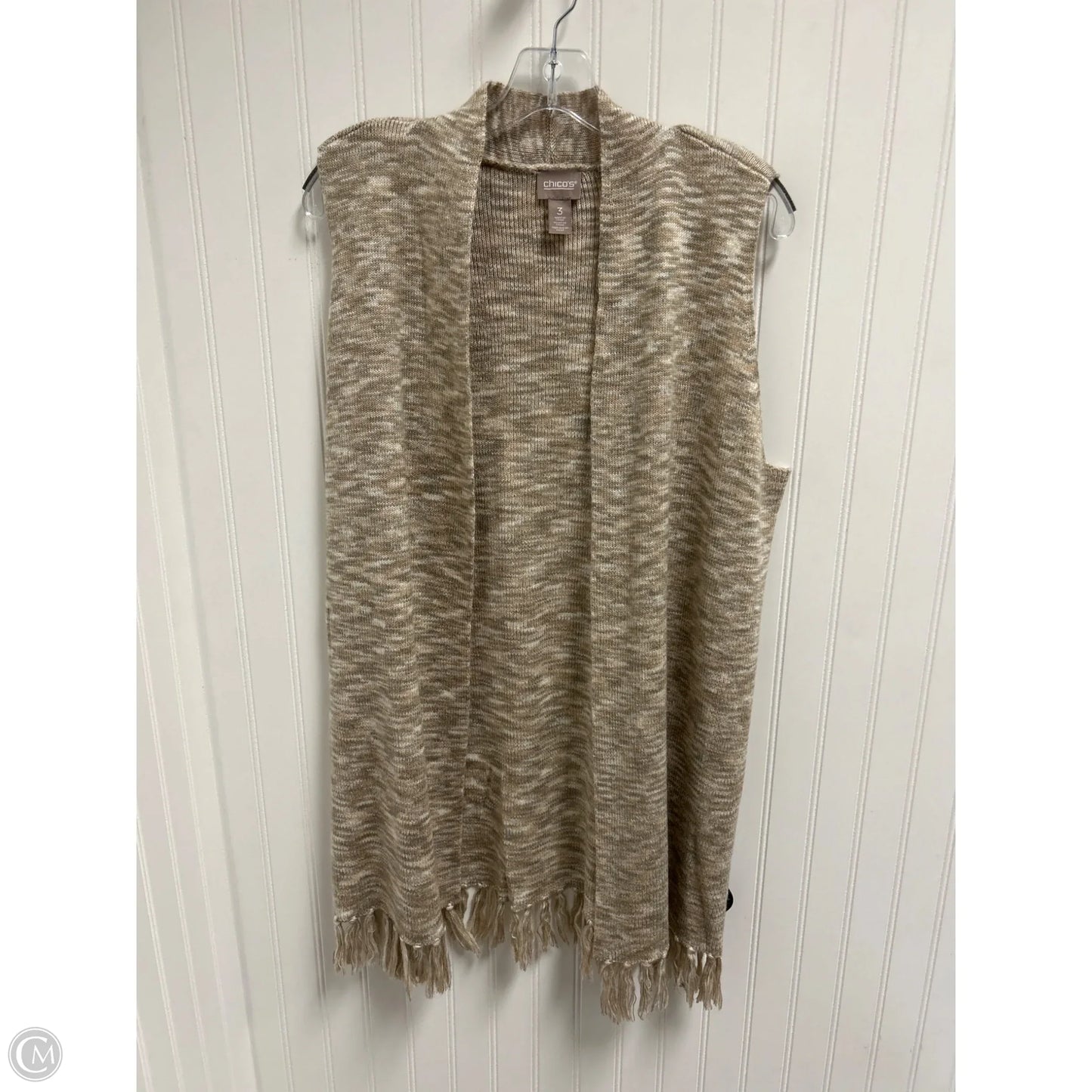 Shawl By Chicos In Beige, Size: Xl