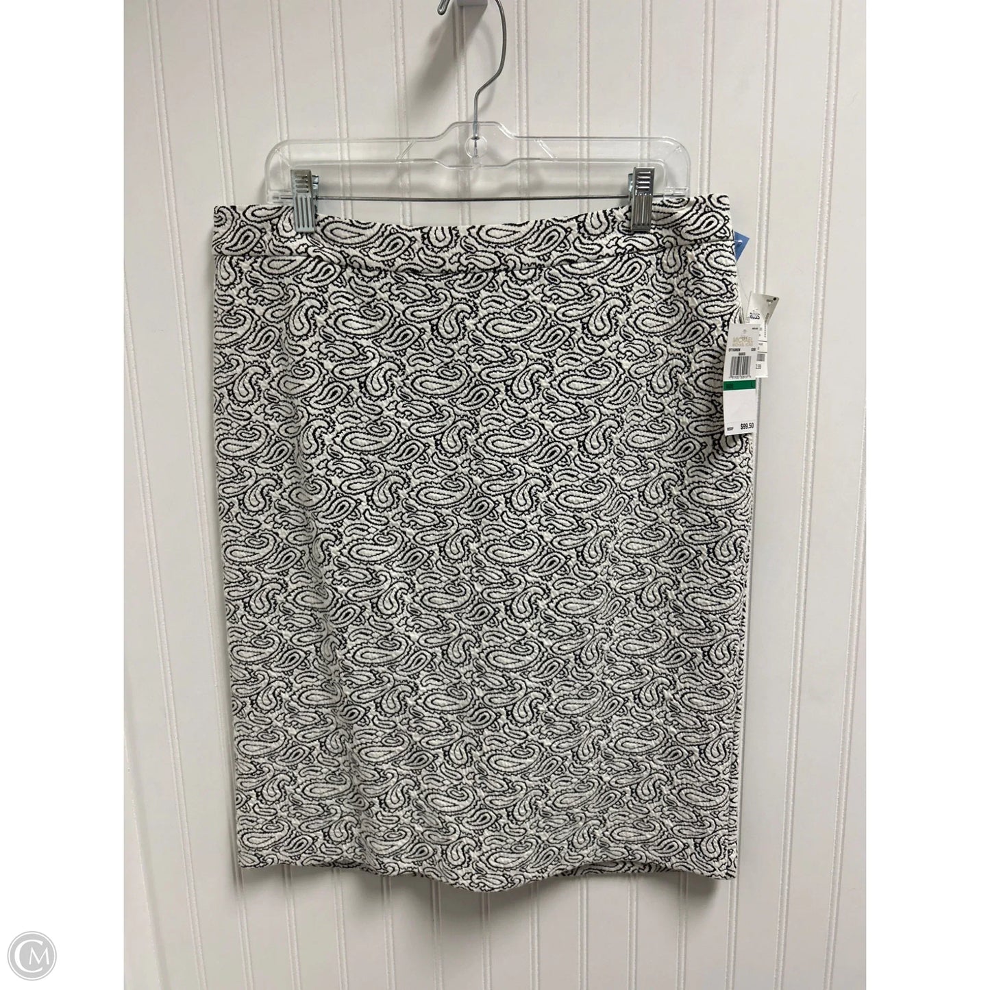 Skirt Maxi By Michael By Michael Kors In Black & White, Size: L