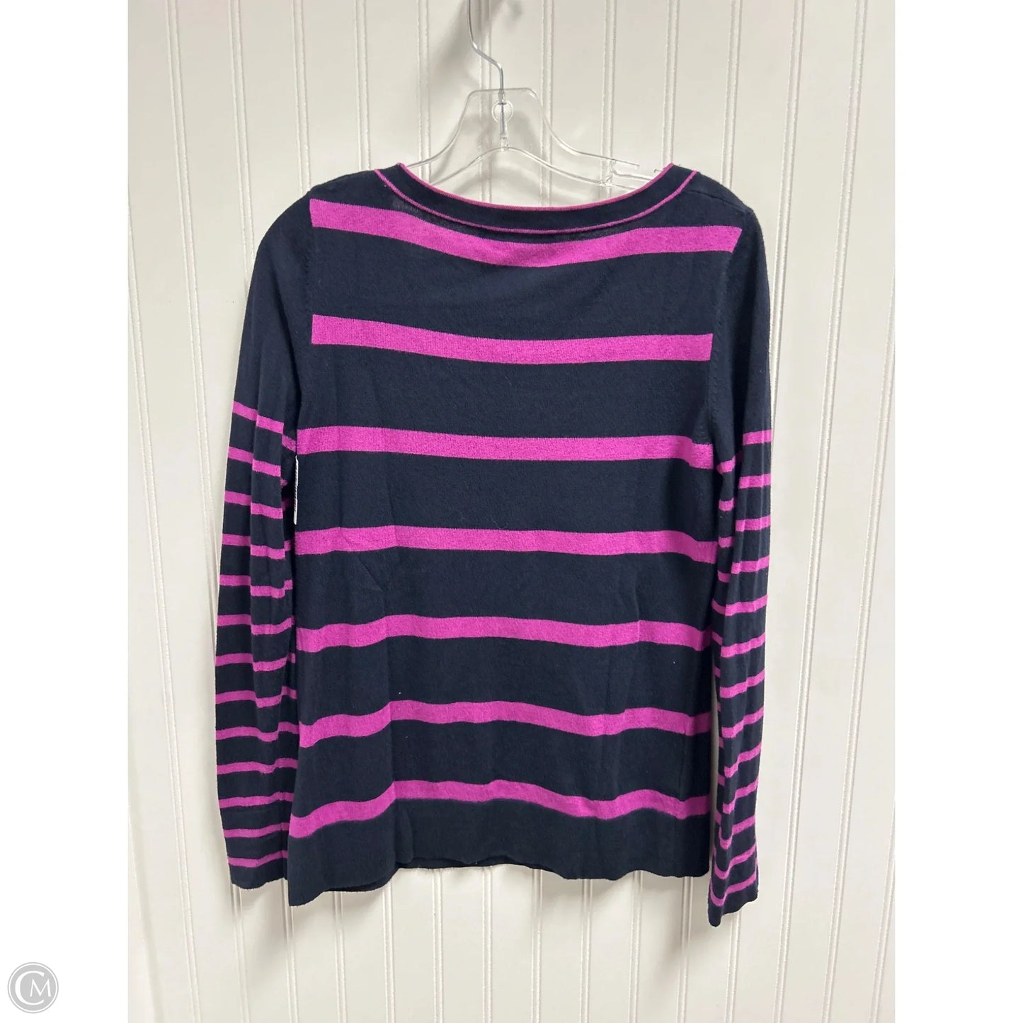 Sweater By Loft In Zebra Print, Size: M