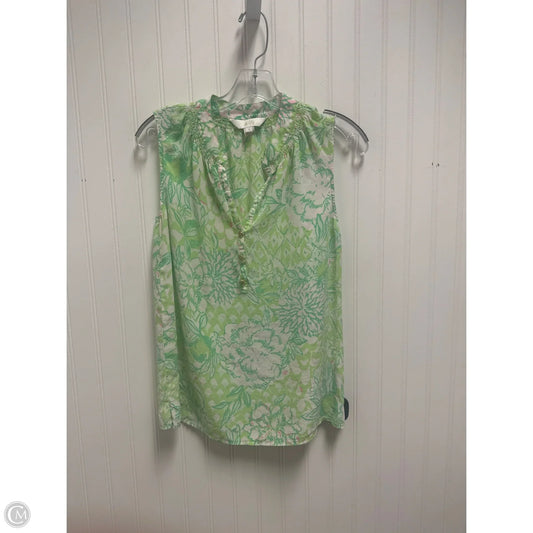 Tank Top Designer By Lilly Pulitzer In Green, Size: S