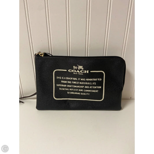 Wristlet Designer By Coach, Size: Medium