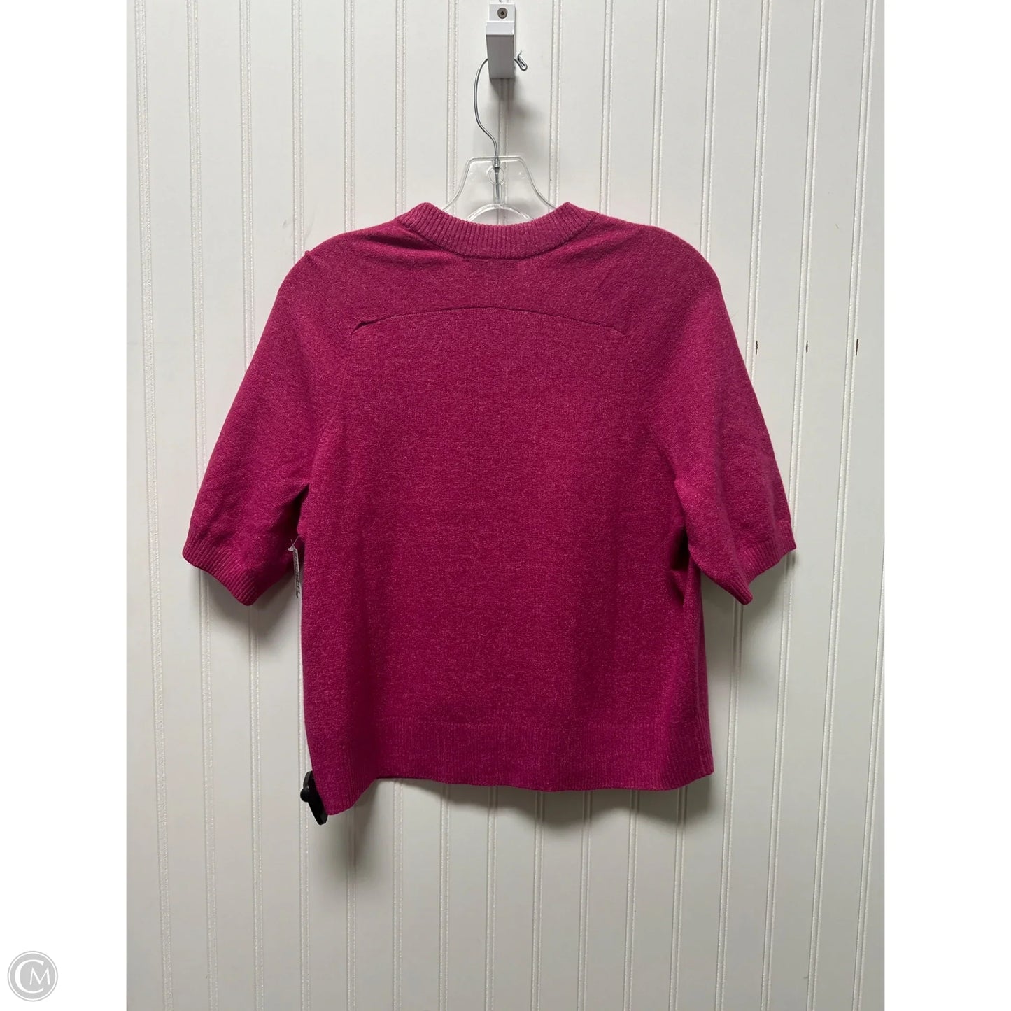 Sweater Short Sleeve By On 34th In Pink, Size: L