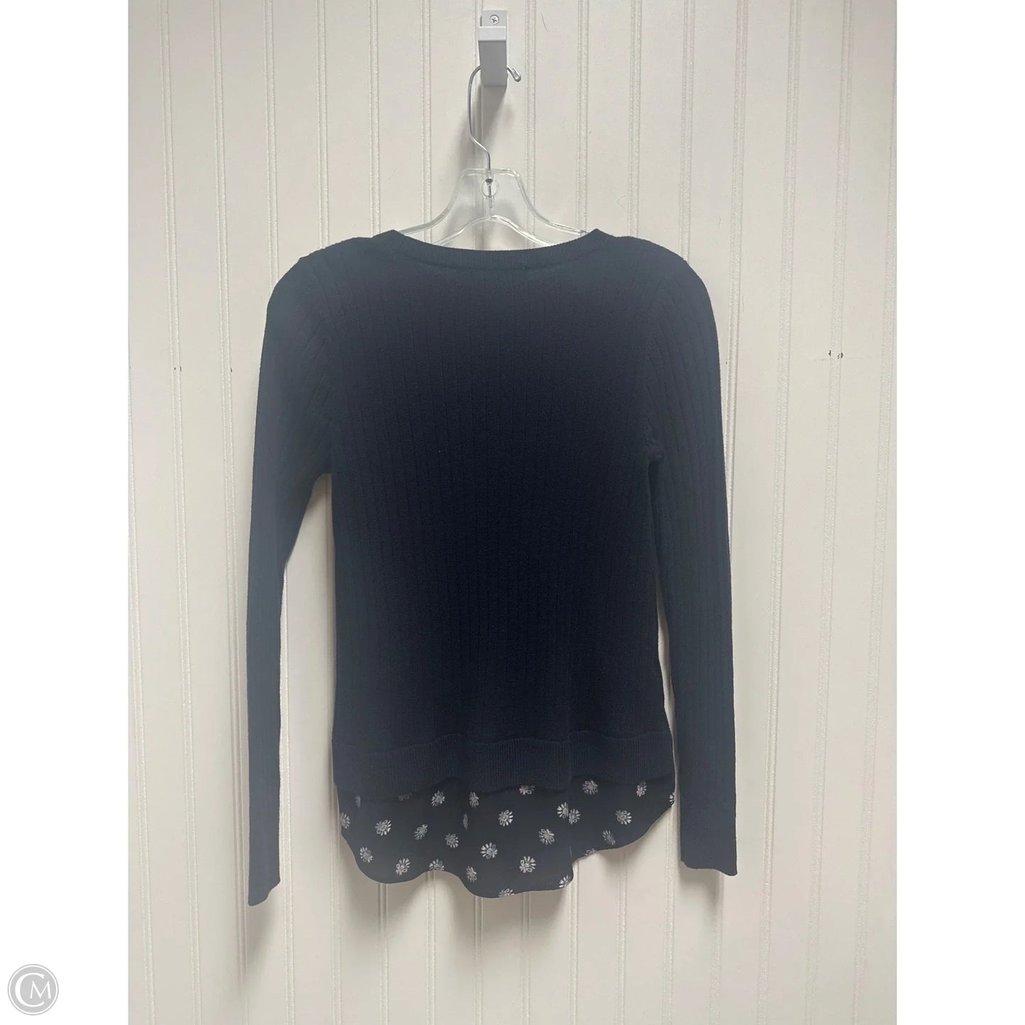 Sweater By Loft In Navy, Size: Xs
