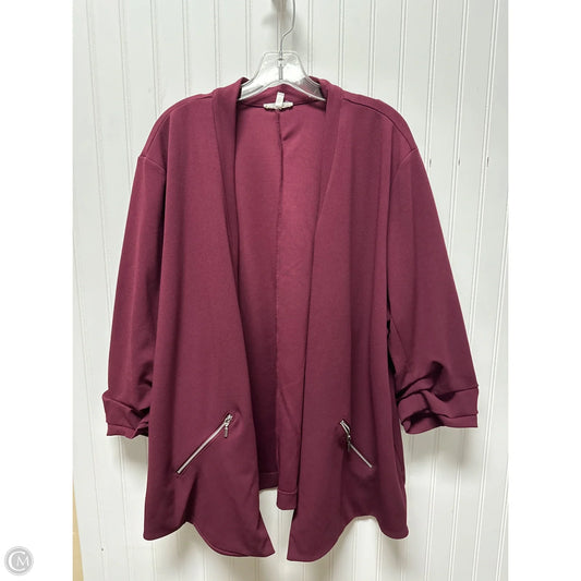 Jacket Other By Maurices In Purple, Size: 4x
