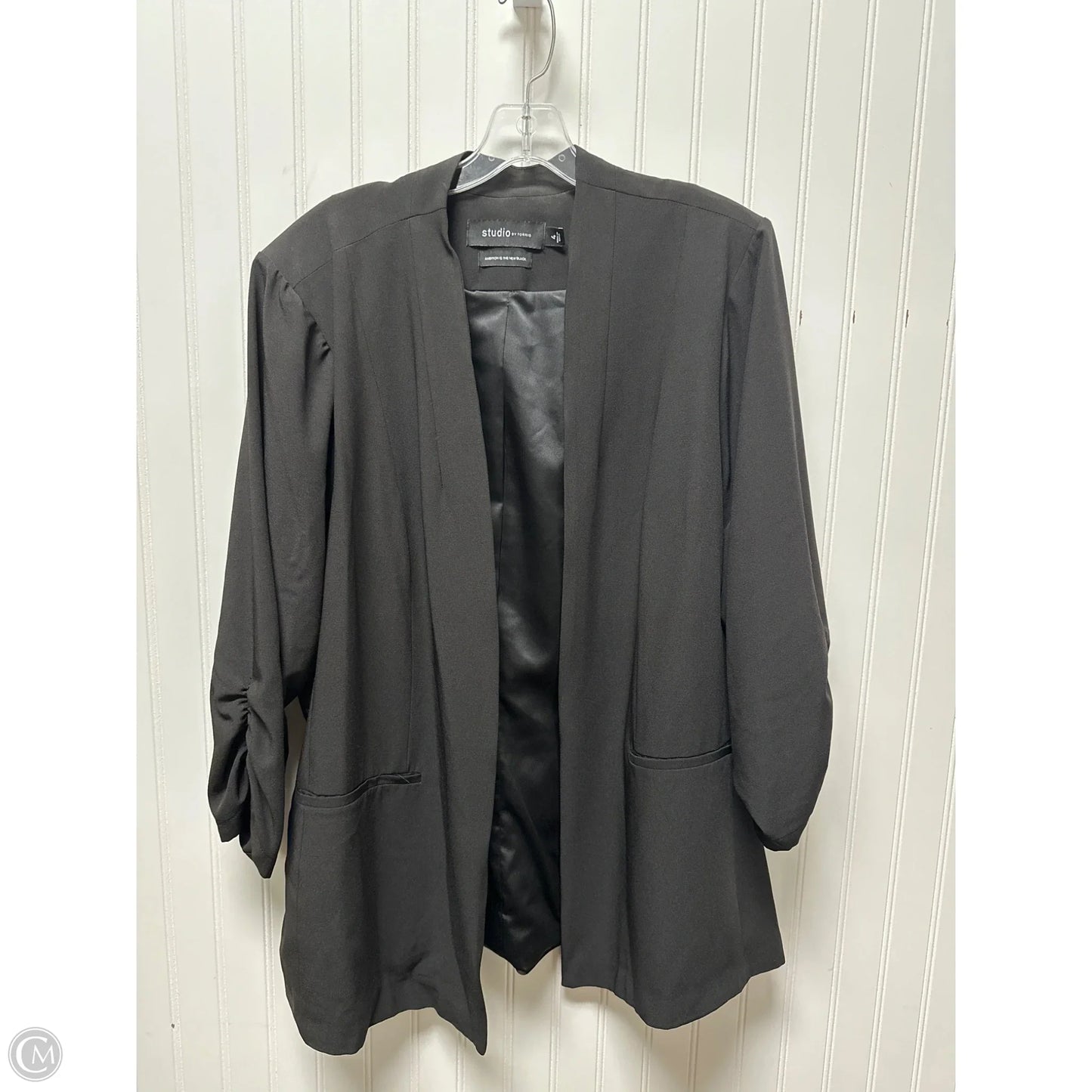 Blazer By Torrid In Black, Size: 4x