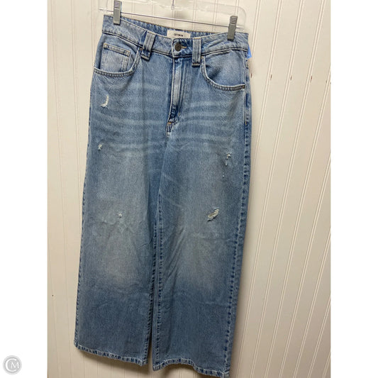 Jeans Wide Leg By Cotton On In Blue Denim, Size: 2