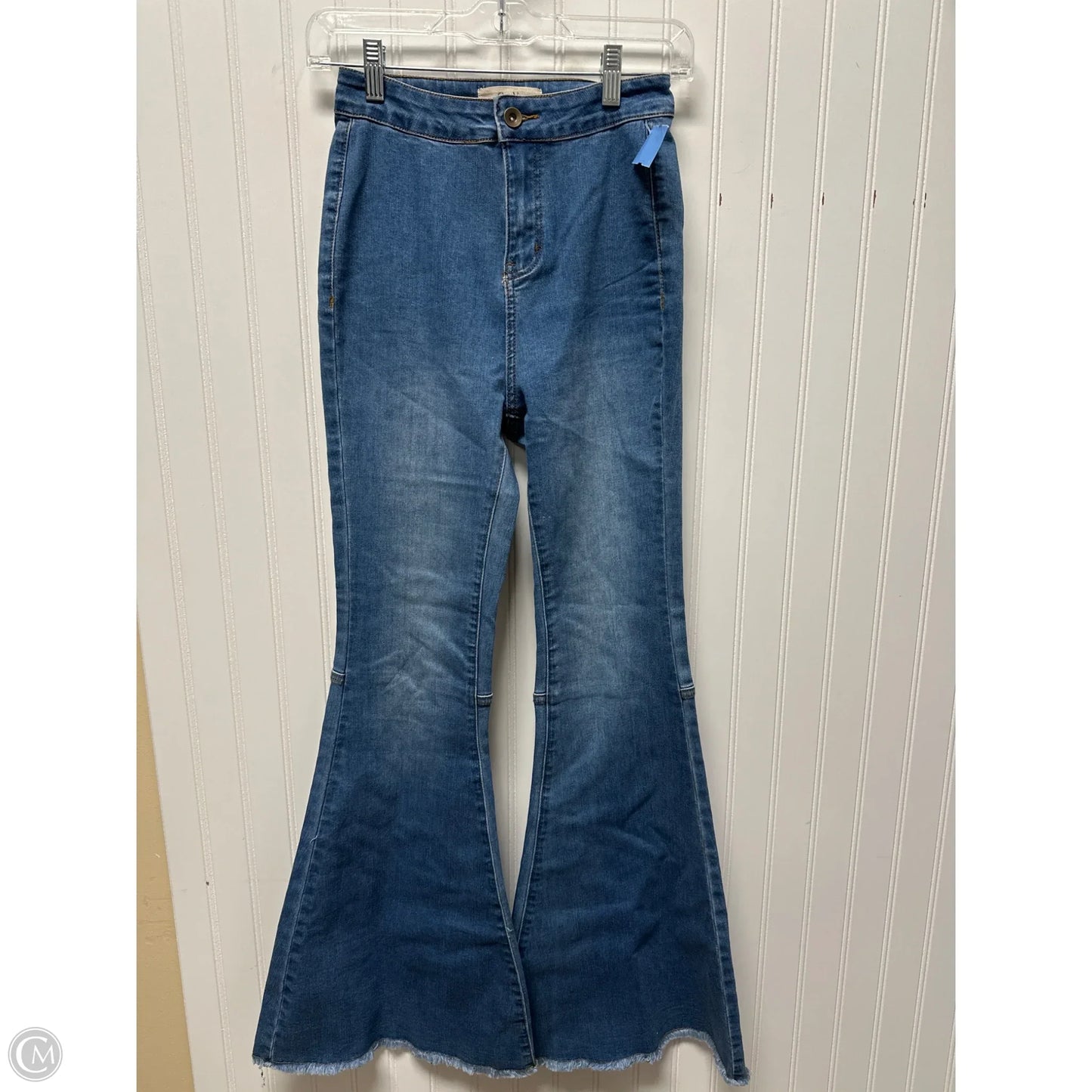 Jeans Flared By Chelsea And Violet In Blue Denim, Size: 2