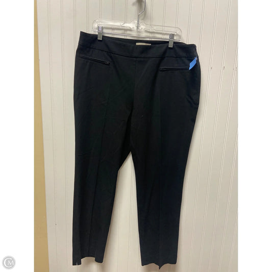 Pants Dress By Talbots In Black, Size: 16