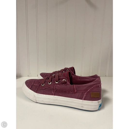 Shoes Flats By Blowfish In Maroon, Size: 10