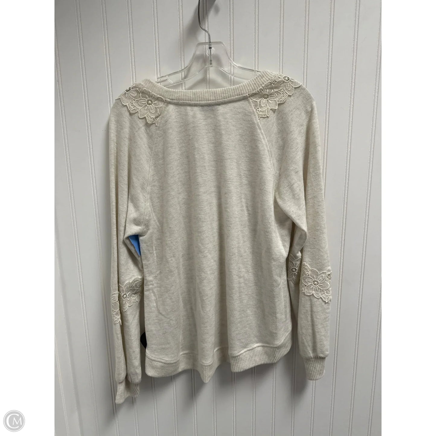 Sweater By Democracy In Beige, Size: L