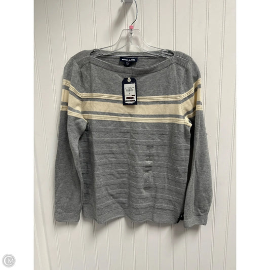 Sweater By Nautica In Grey, Size: S