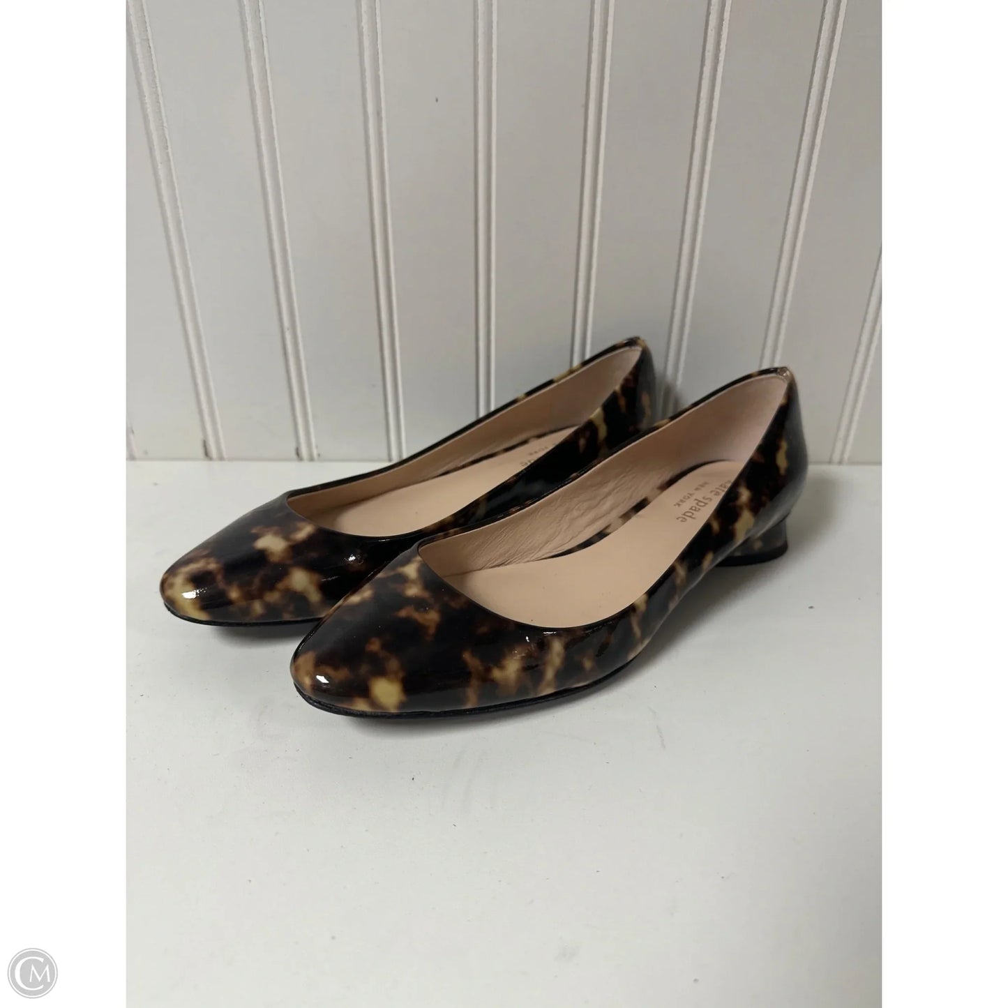 Shoes Designer By Kate Spade In Animal Print, Size: 5.5