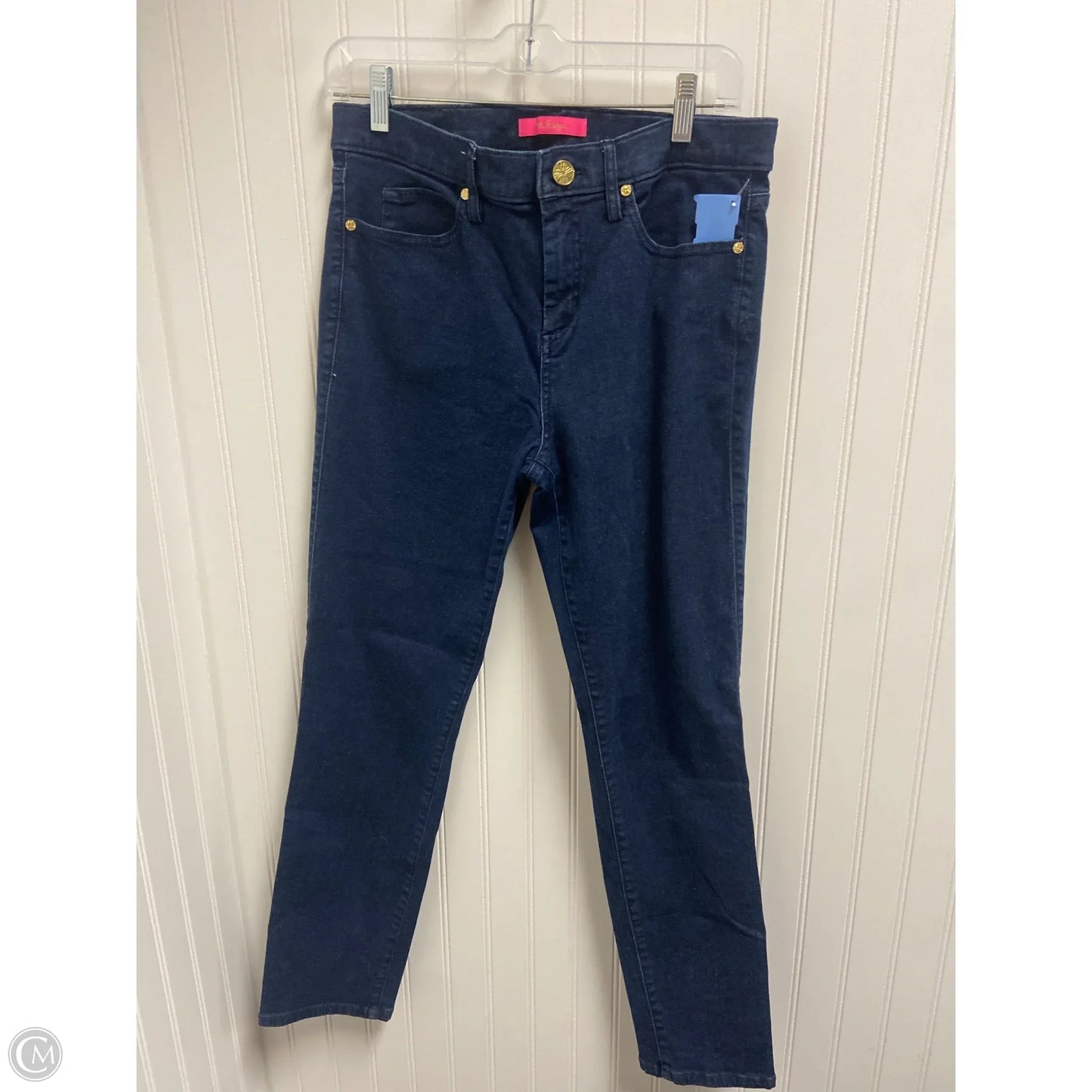 Jeans Designer By Lilly Pulitzer In Blue Denim, Size: 10