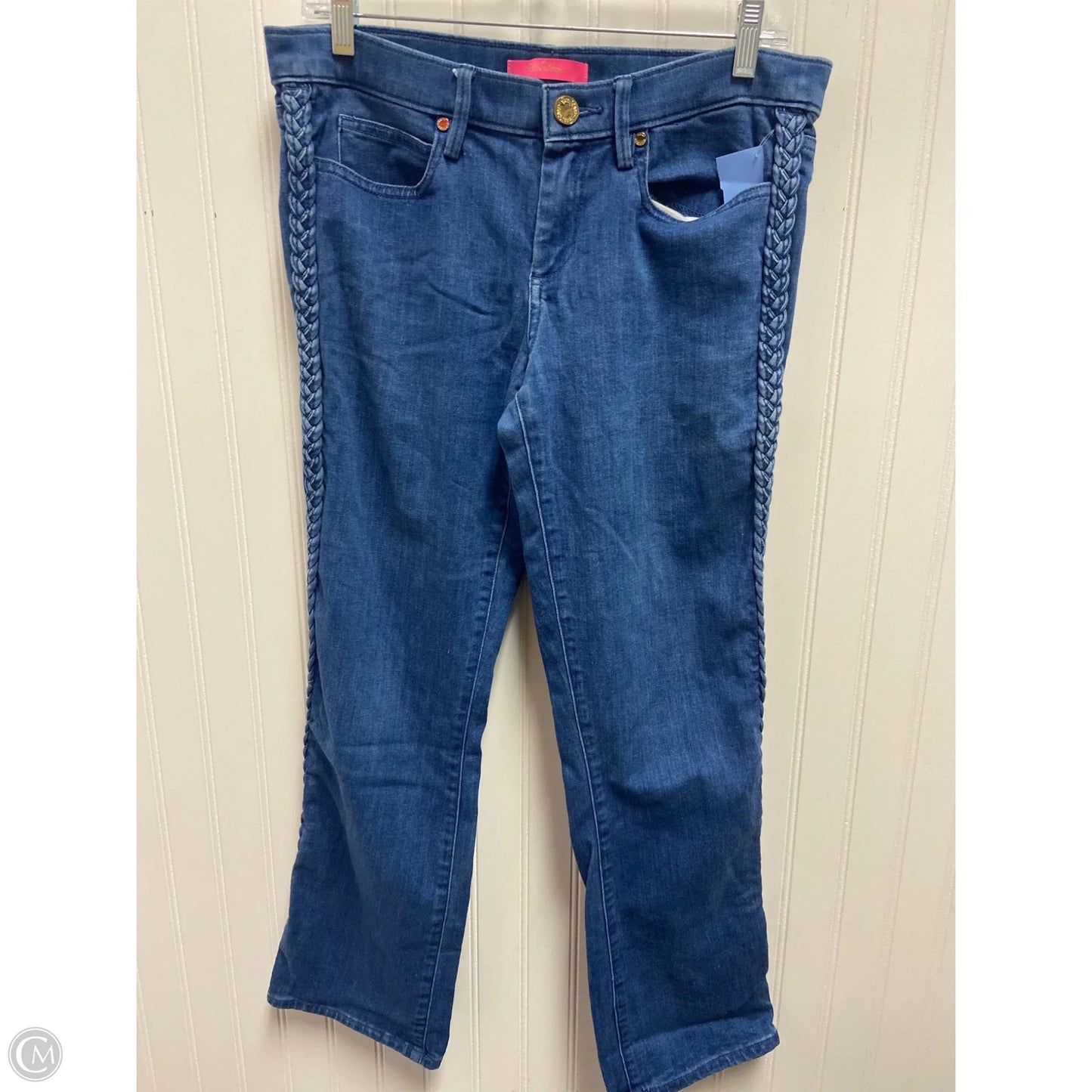 Jeans Designer By Lilly Pulitzer In Blue Denim, Size: 10