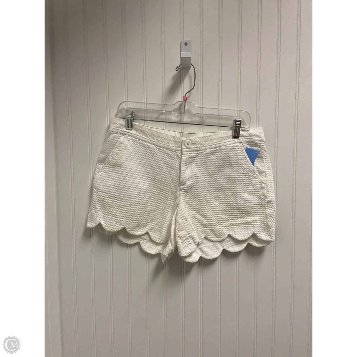 Shorts Designer By Lilly Pulitzer In White, Size: 8