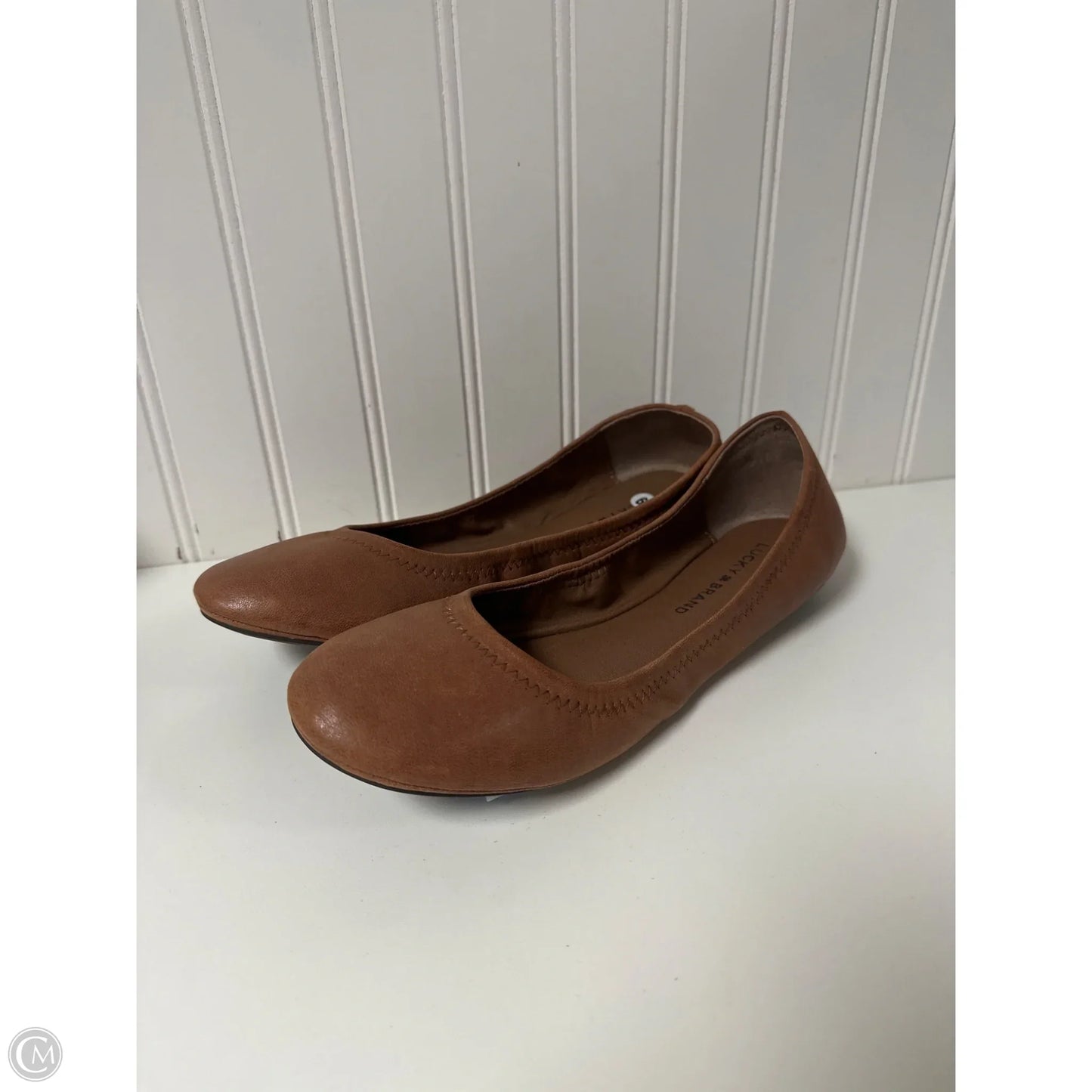 Shoes Flats By Lucky Brand In Brown, Size: 9