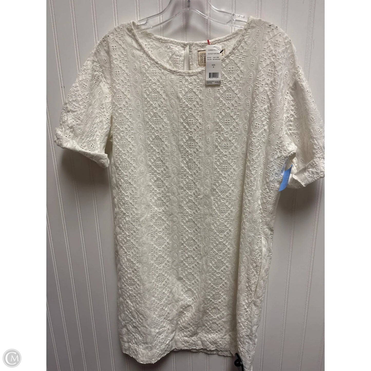 Dress Casual Short By Current/elliott In Ivory, Size: Xs