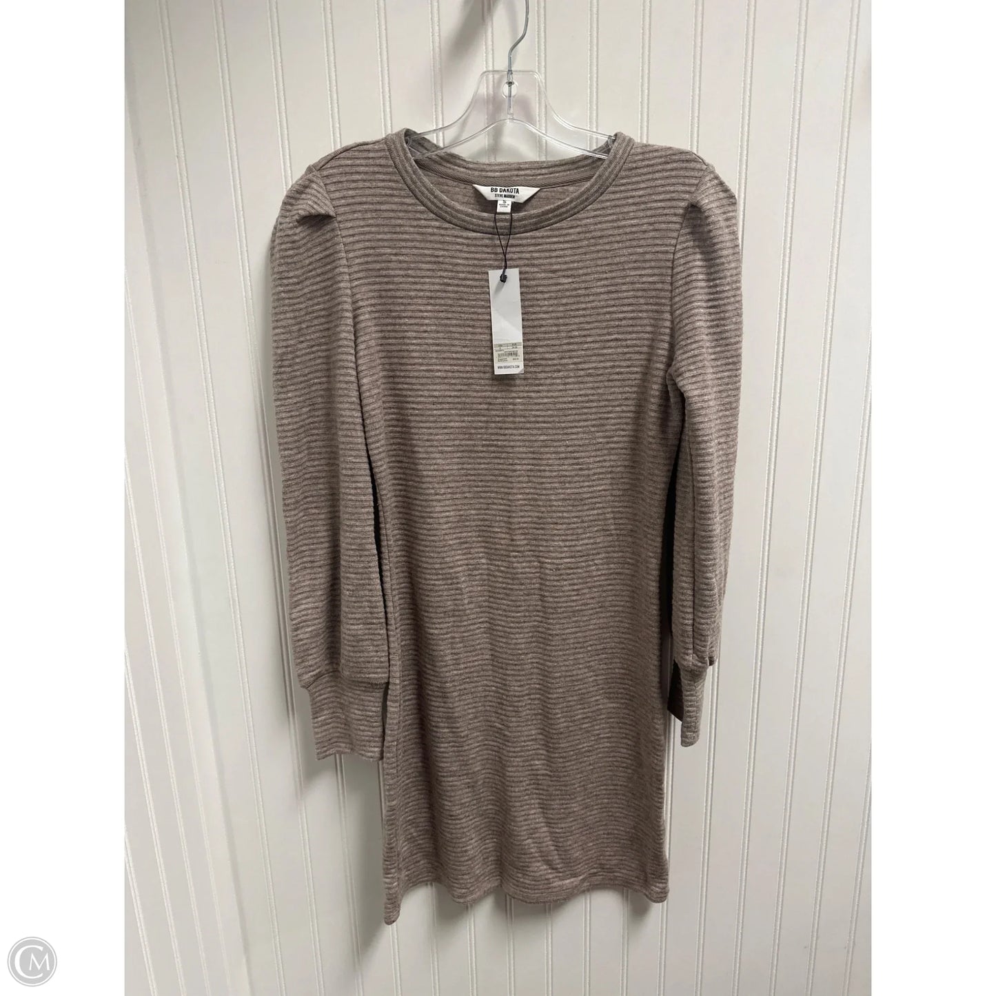Dress Sweater By Bb Dakota In Brown, Size: S
