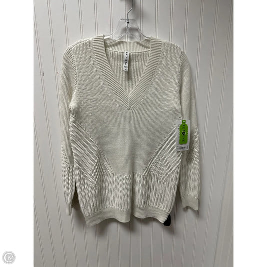 Sweater By Athleta In Ivory, Size: Xs