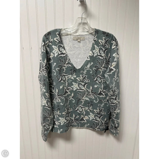 Sweater By Loft In Blue, Size: S