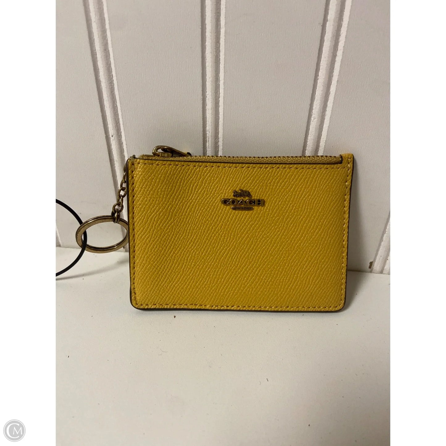 Coin Purse Designer By Coach, Size: Small