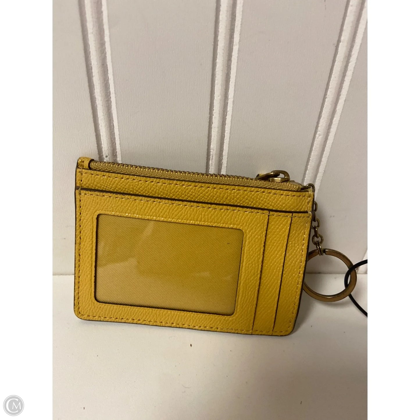 Coin Purse Designer By Coach, Size: Small