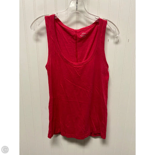 Tank Top By J. Crew In Pink, Size: Xs