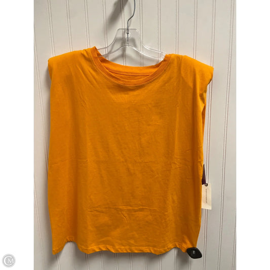 Top Sleeveless By Pilcro In Orange, Size: Mp
