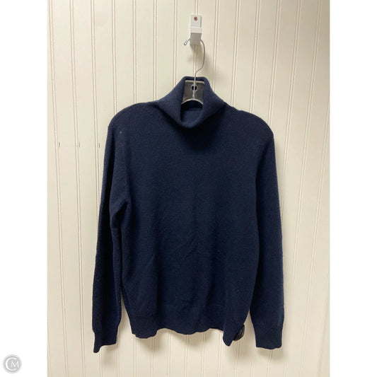 Sweater Designer By Neiman Marcus In Navy, Size: L