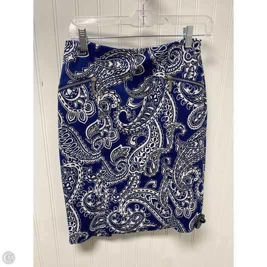 Skirt Mini & Short By Michael By Michael Kors In Blue, Size: 4