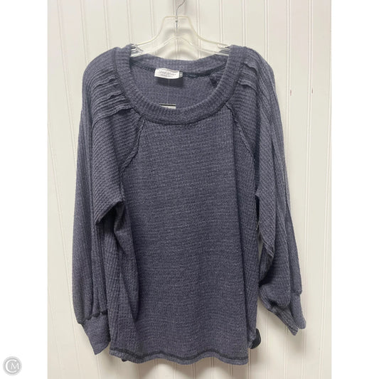 Sweater By Clothes Mentor In Blue, Size: 3x