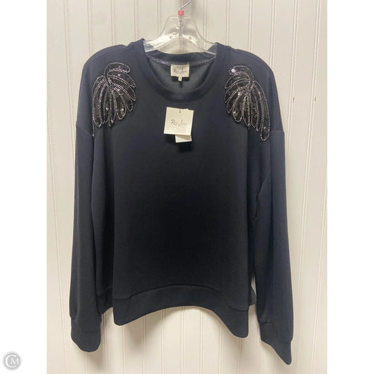 Sweater By Clothes Mentor In Black, Size: Xl