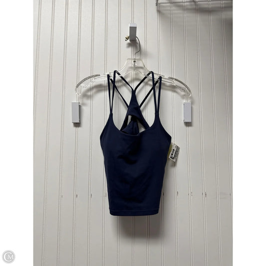 Athletic Tank Top By Fabletics In Navy, Size: S