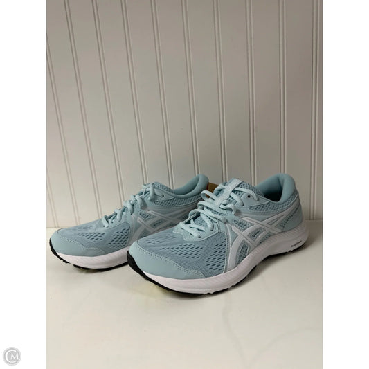 Shoes Athletic By Asics In Aqua, Size: 8.5