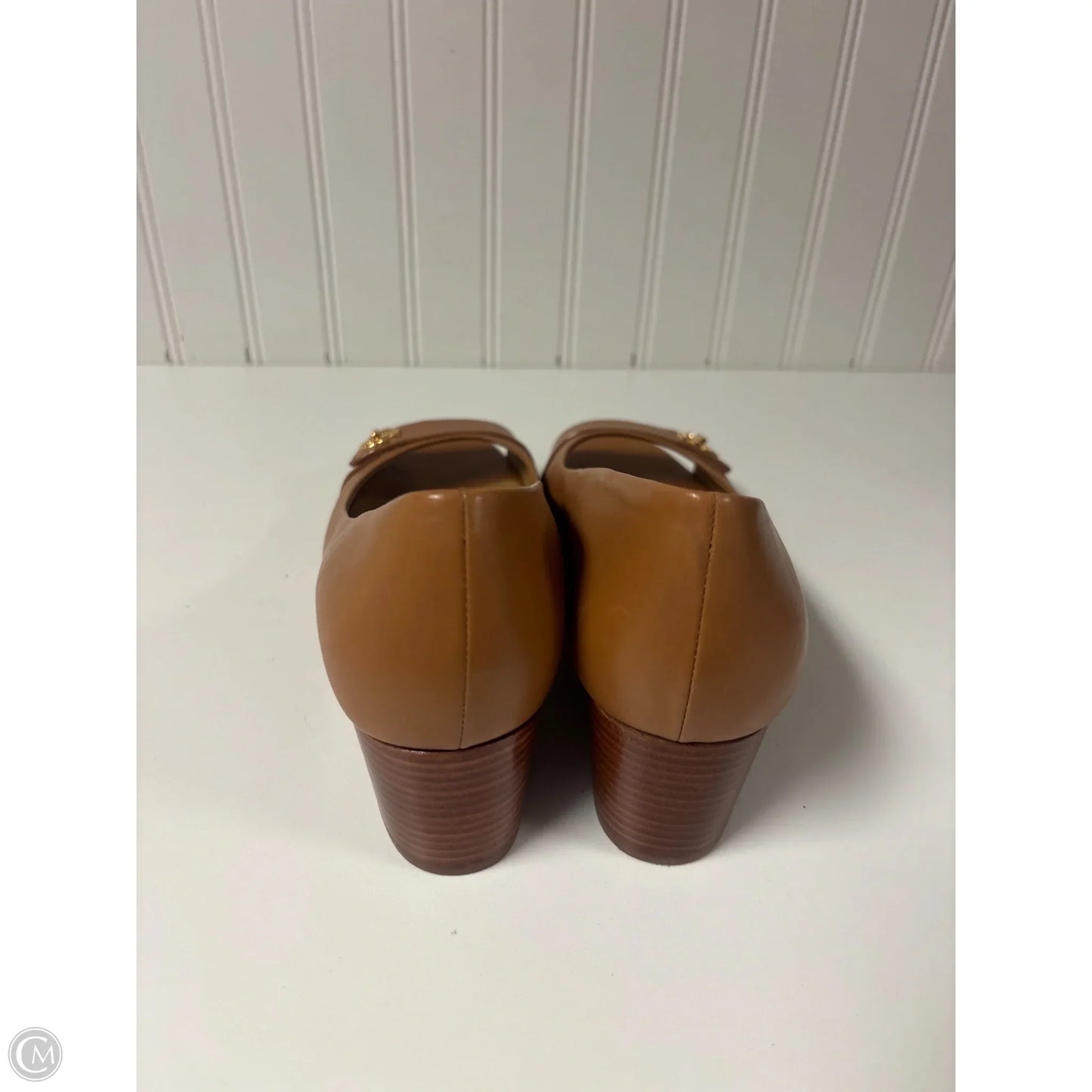 Shoes Designer By Tory Burch In Brown, Size: 9.5