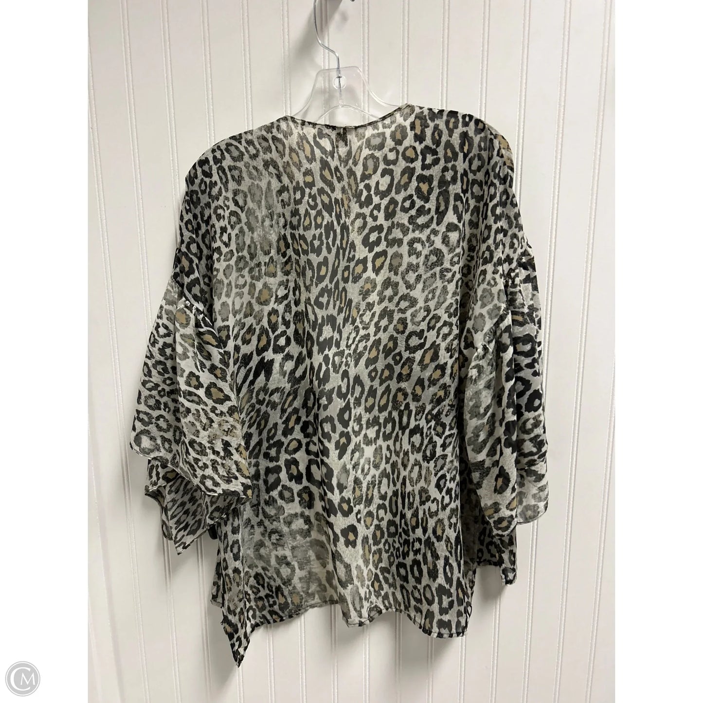 Blouse Long Sleeve By Cabi In Cream, Size: S