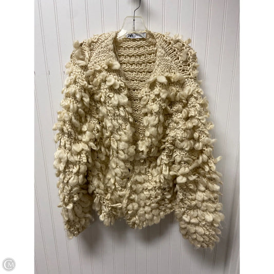 Jacket Other By Zara In Cream, Size: M