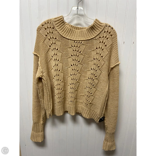 Sweater By Free People In Tan, Size: M