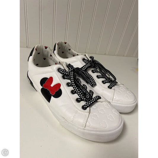 Shoes Sneakers By Disney In White, Size: 8.5