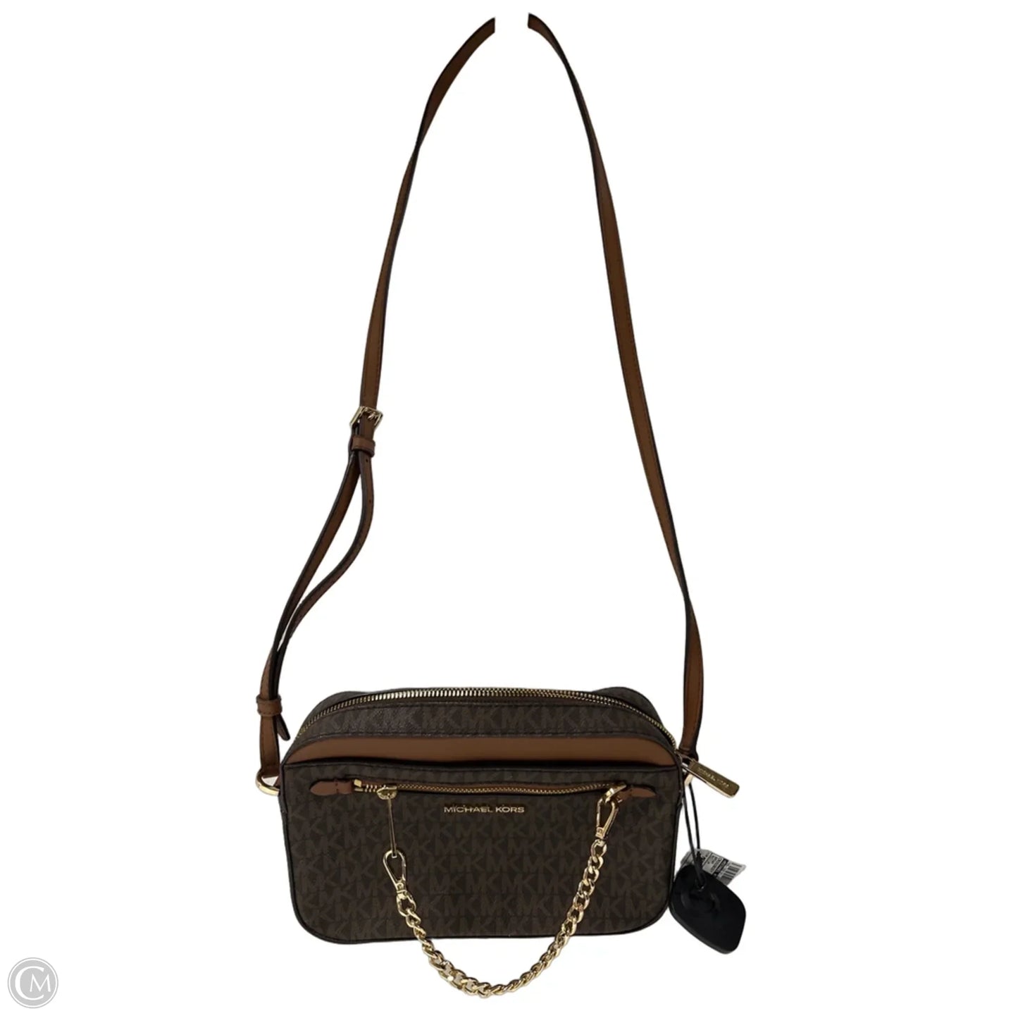 Crossbody Designer By Michael Kors, Size: Medium