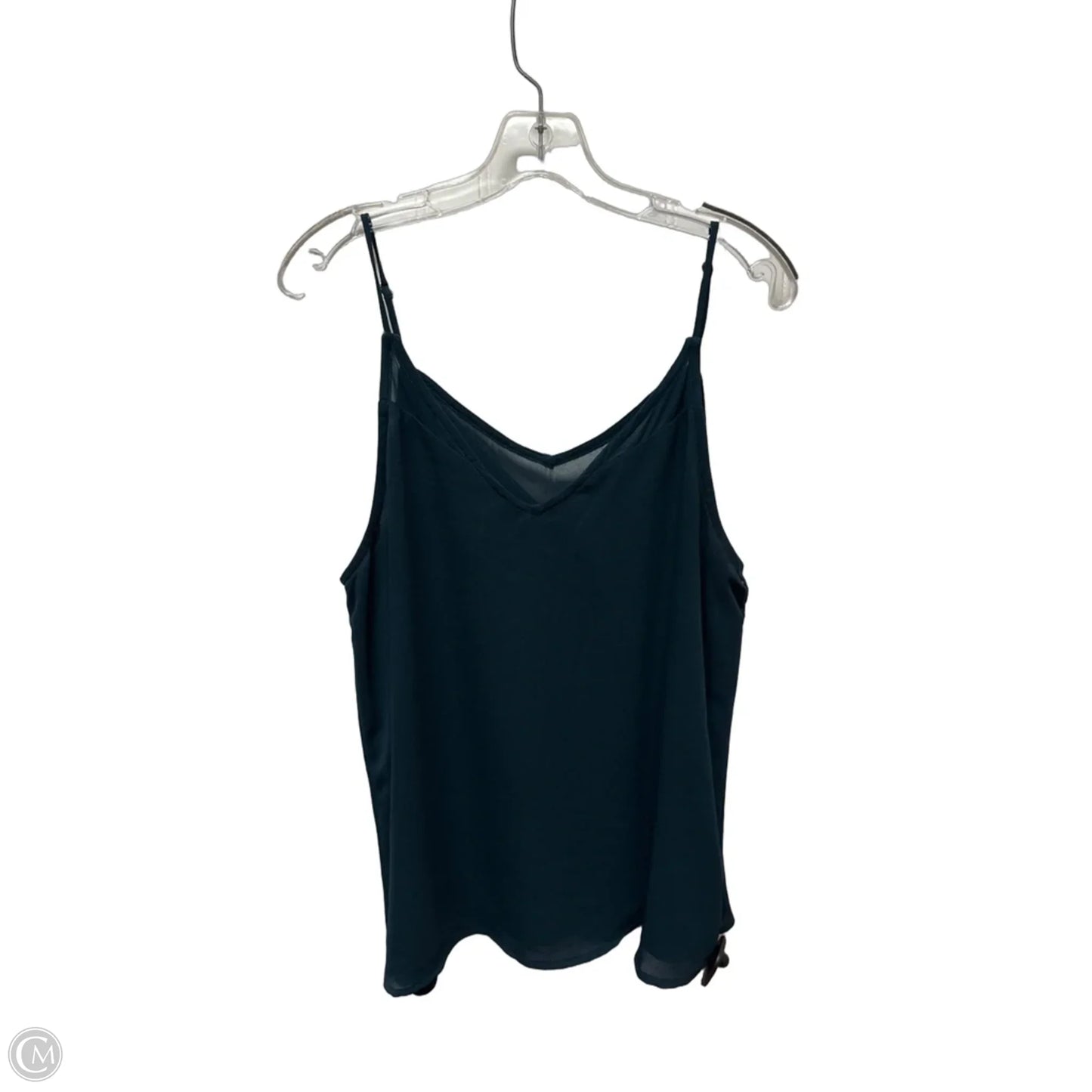 Top Sleeveless Basic By Clothes Mentor In Teal, Size: Xl